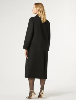 Marina Rinaldi Cappotti & Trench | Cappotti & Trench*Cappotto in double di lana NERO