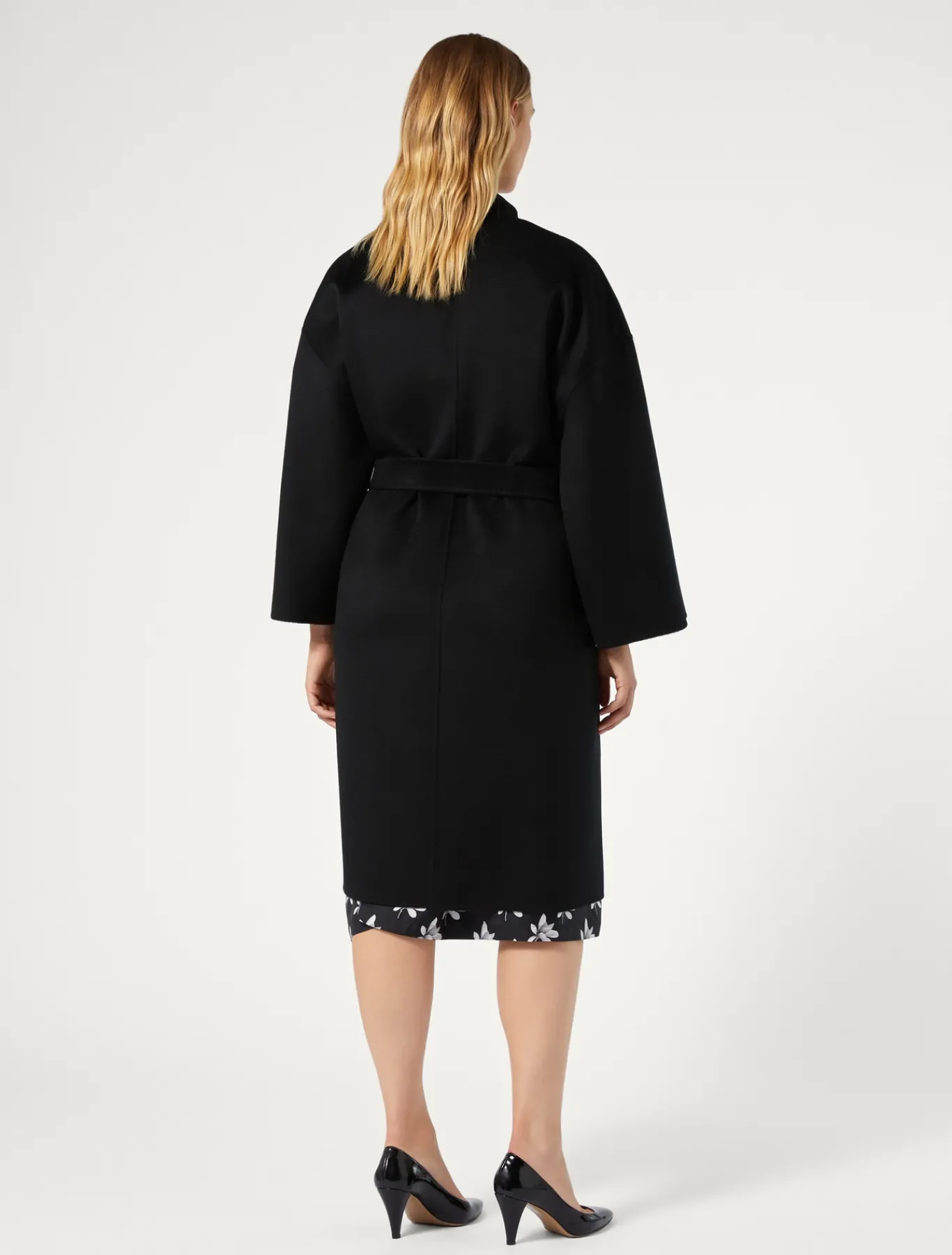 Marina Rinaldi Cappotti & Trench | Cappotti & Trench*Cappotto in double di lana NERO