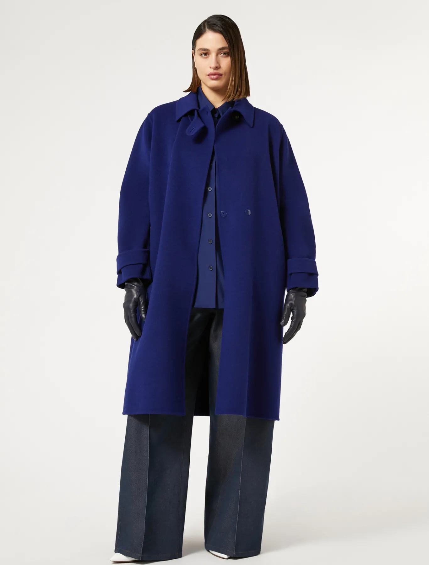 Marina Rinaldi Cappotti & Trench | Cappotti & Trench*Cappotto in double di lana BLUCINA