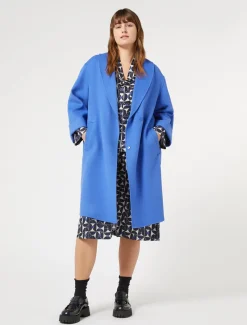 Marina Rinaldi Cappotti & Trench | Cappotti & Trench*Cappotto in double di lana e cachemire BLUCINA