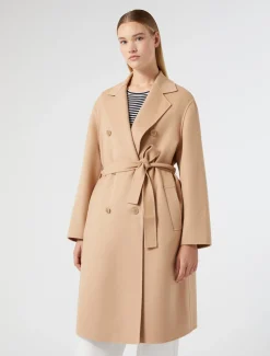 Marina Rinaldi Cappotti & Trench | Cappotti & Trench*Cappotto in double di misto lana CAMMELLO