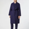 Marina Rinaldi Cappotti & Trench | Cappotti & Trench*Cappotto in double di misto lana BLU