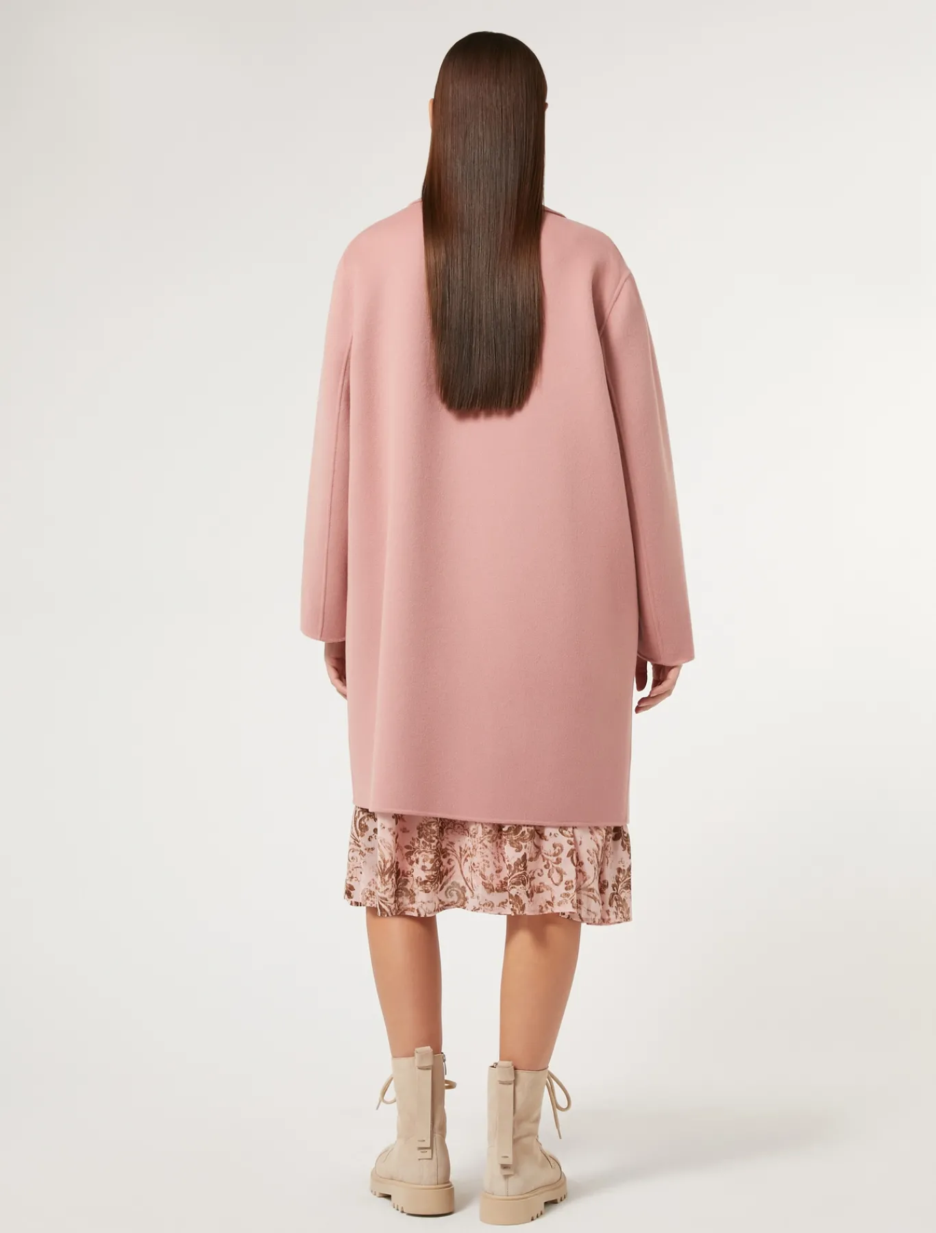 Marina Rinaldi Cappotti & Trench | Cappotti & Trench*Cappotto in double di misto lana ROSAANTICO