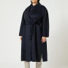 Marina Rinaldi Cappotti & Trench | Cappotti & Trench*Cappotto in double di pura lana BLUMARINO