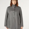 Marina Rinaldi Cappotti & Trench | Cappotti & Trench*Cappotto in drap di lana GRIGIOMEDIO