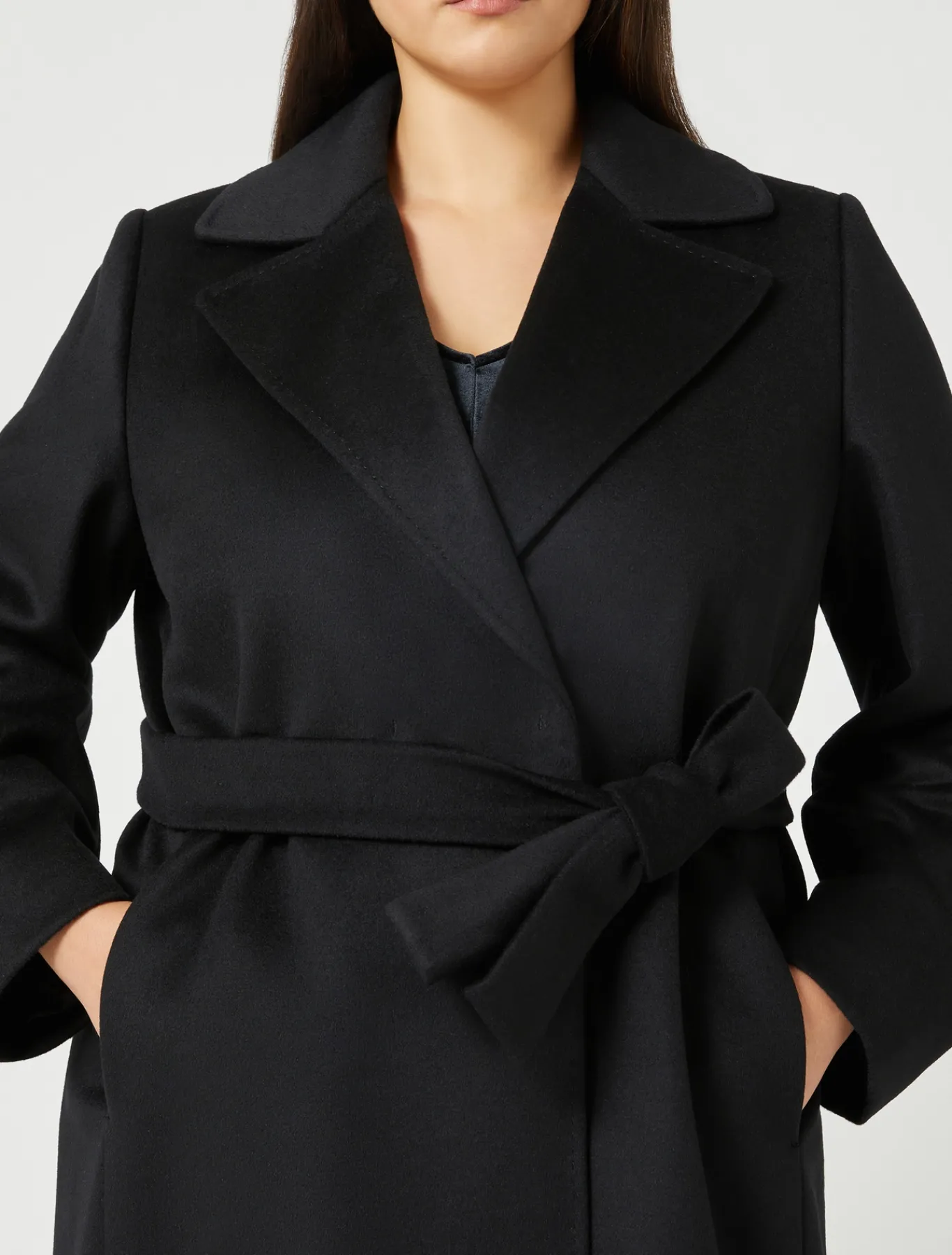 Marina Rinaldi Cappotti & Trench | Cappotti & Trench*Cappotto in drap di lana NERO