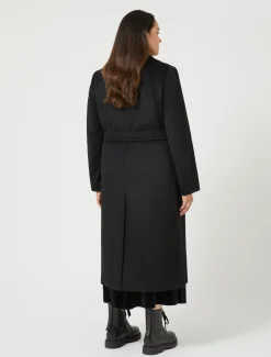 Marina Rinaldi Cappotti & Trench | Cappotti & Trench*Cappotto in drap di lana NERO