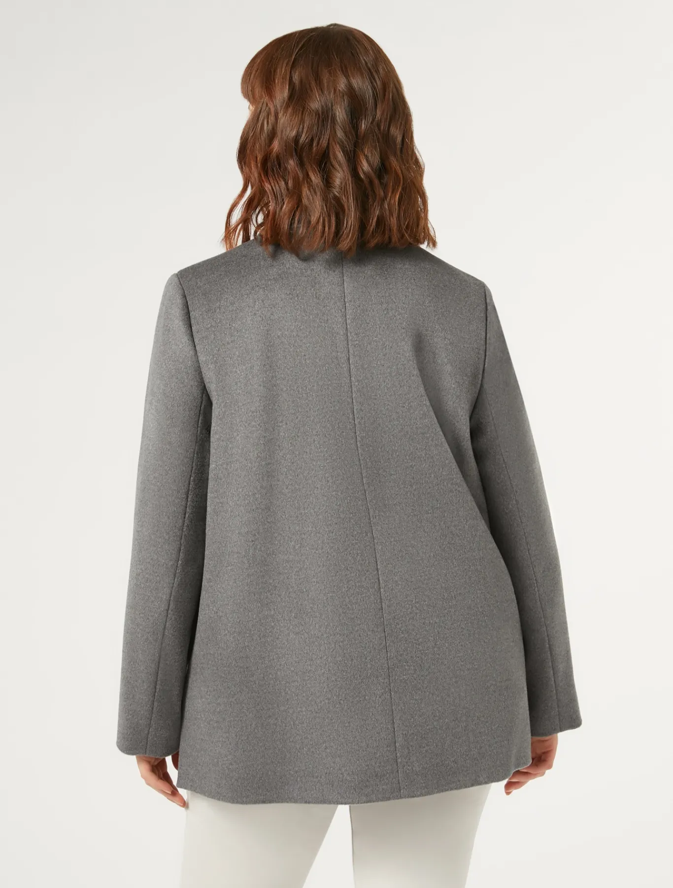 Marina Rinaldi Cappotti & Trench | Cappotti & Trench*Cappotto in drap di lana GRIGIOMEDIO