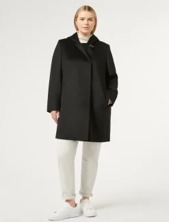Marina Rinaldi Cappotti & Trench | Cappotti & Trench*Cappotto in drap di lana NERO