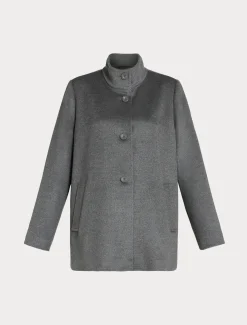 Marina Rinaldi Cappotti & Trench | Cappotti & Trench*Cappotto in drap di lana GRIGIOMEDIO