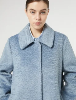 Marina Rinaldi Cappotti & Trench | Cappotti & Trench*Cappotto in jersey AZZURRO