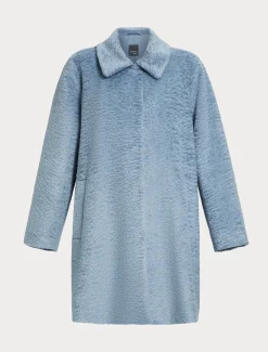 Marina Rinaldi Cappotti & Trench | Cappotti & Trench*Cappotto in jersey AZZURRO