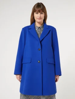 Marina Rinaldi Cappotti & Trench | Cappotti & Trench*Cappotto in jersey stretch BLUCINA