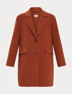 Marina Rinaldi Cappotti & Trench | Cappotti & Trench*Cappotto in jersey stretch MANDARINO