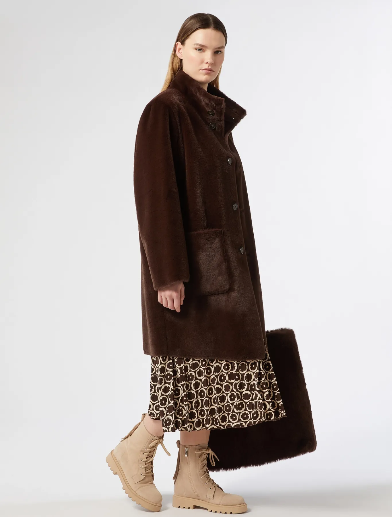 Marina Rinaldi Cappotti & Trench | Cappotti & Trench*Cappotto reversibile MARRONE