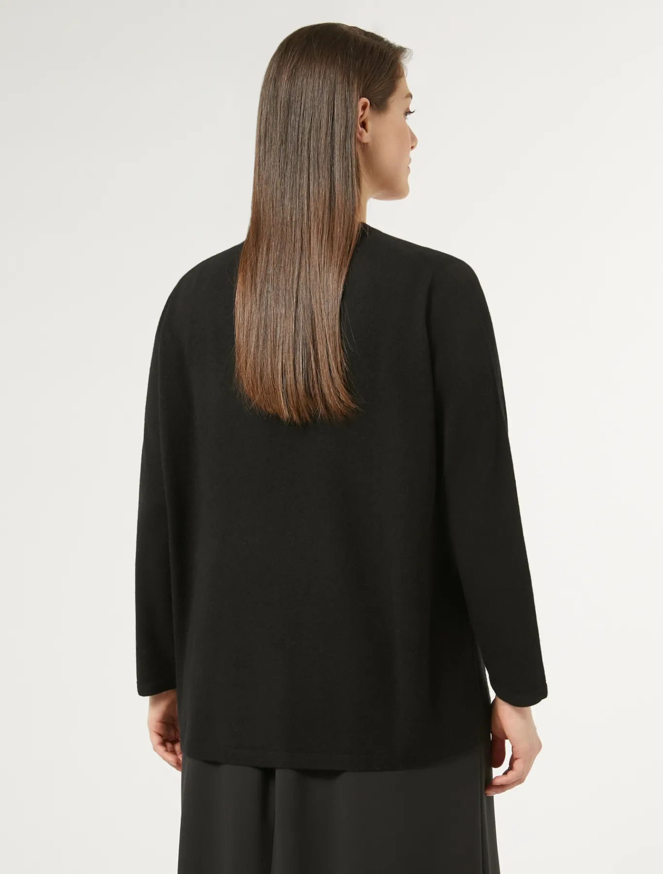 Marina Rinaldi Maglieria | Maglieria*Cardigan in cachemire NERO