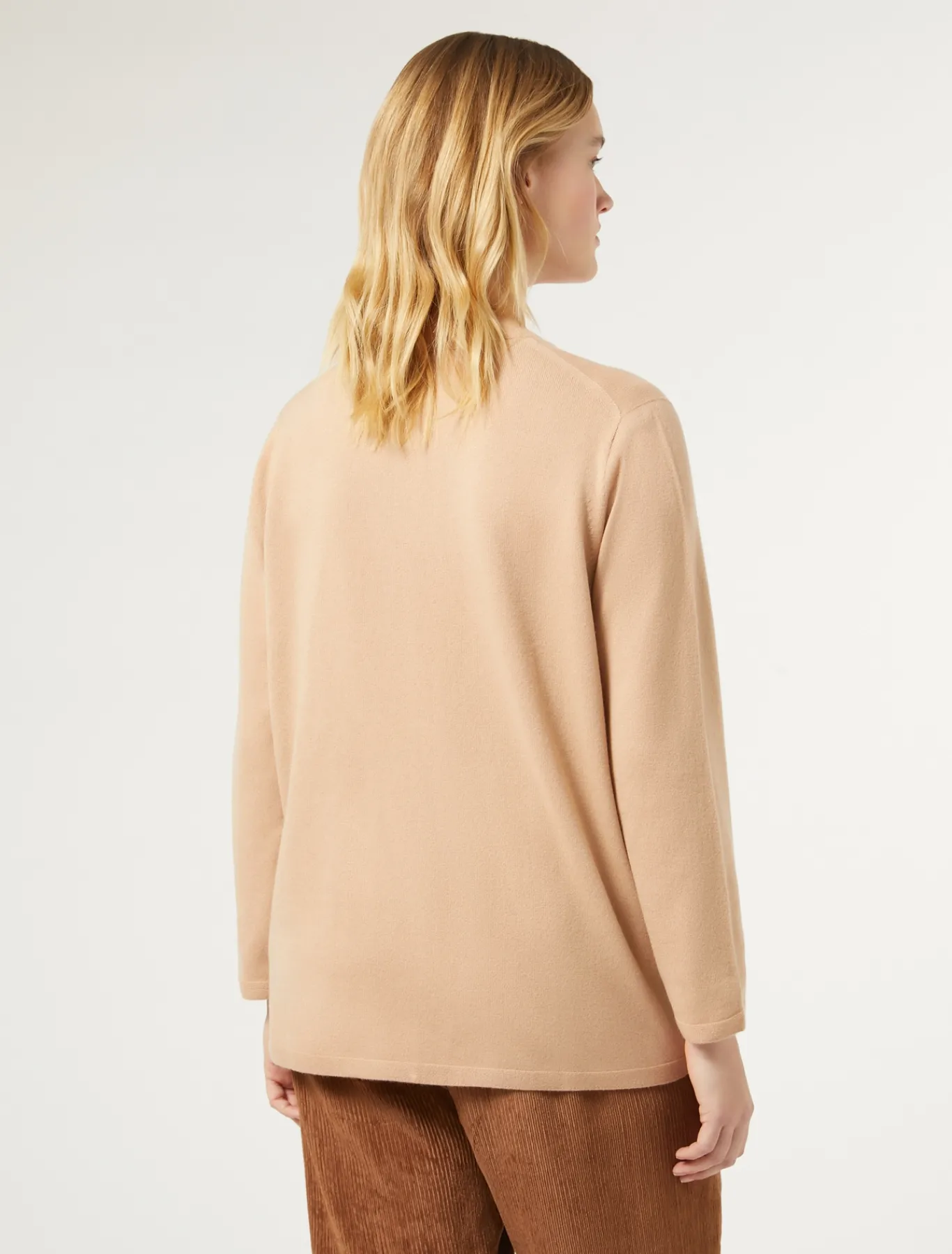Marina Rinaldi Maglieria | Maglieria*Cardigan in cachemire CAMMELLO