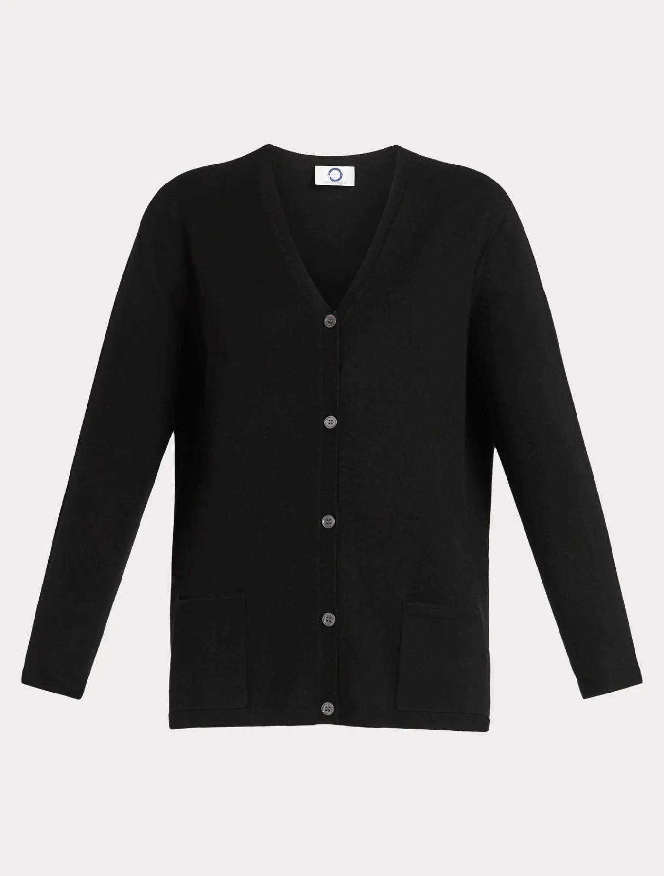 Marina Rinaldi Maglieria | Maglieria*Cardigan in cachemire NERO