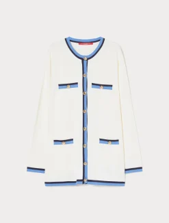 Marina Rinaldi Maglieria | Maglieria*Cardigan in cotone modal AVORIO