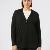 Marina Rinaldi Maglieria | Maglieria*Cardigan in lana NERO