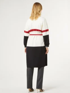Marina Rinaldi Maglieria | Maglieria*Cardigan in lana BLUMARINO