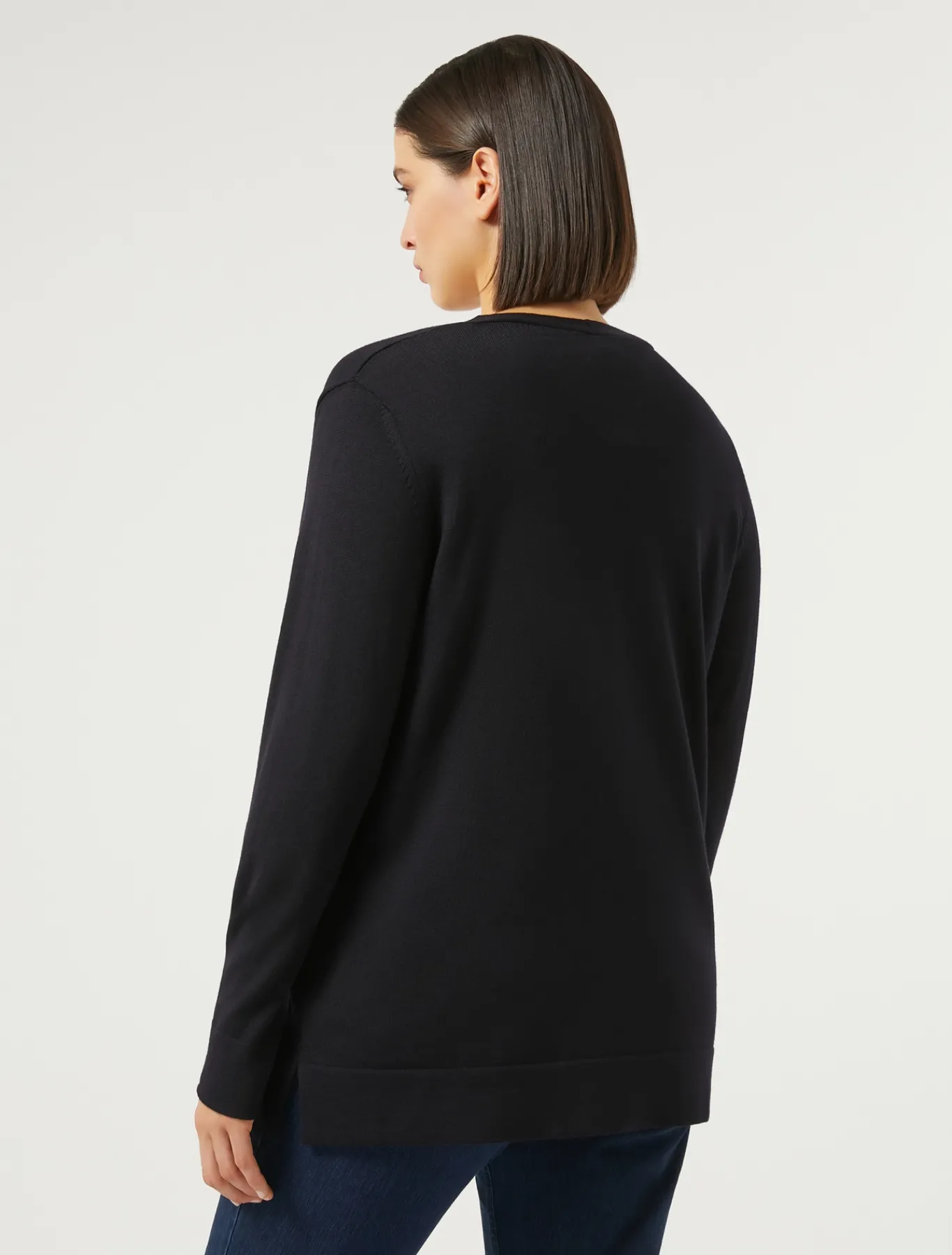 Marina Rinaldi Maglieria | Maglieria*Cardigan in lana BLUNOTTE