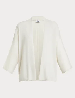 Marina Rinaldi Maglieria | Maglieria*Cardigan in lana metallizzata AVORIO