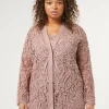 Marina Rinaldi Maglieria | Maglieria*Cardigan in maglia con ricamo CIPRIA
