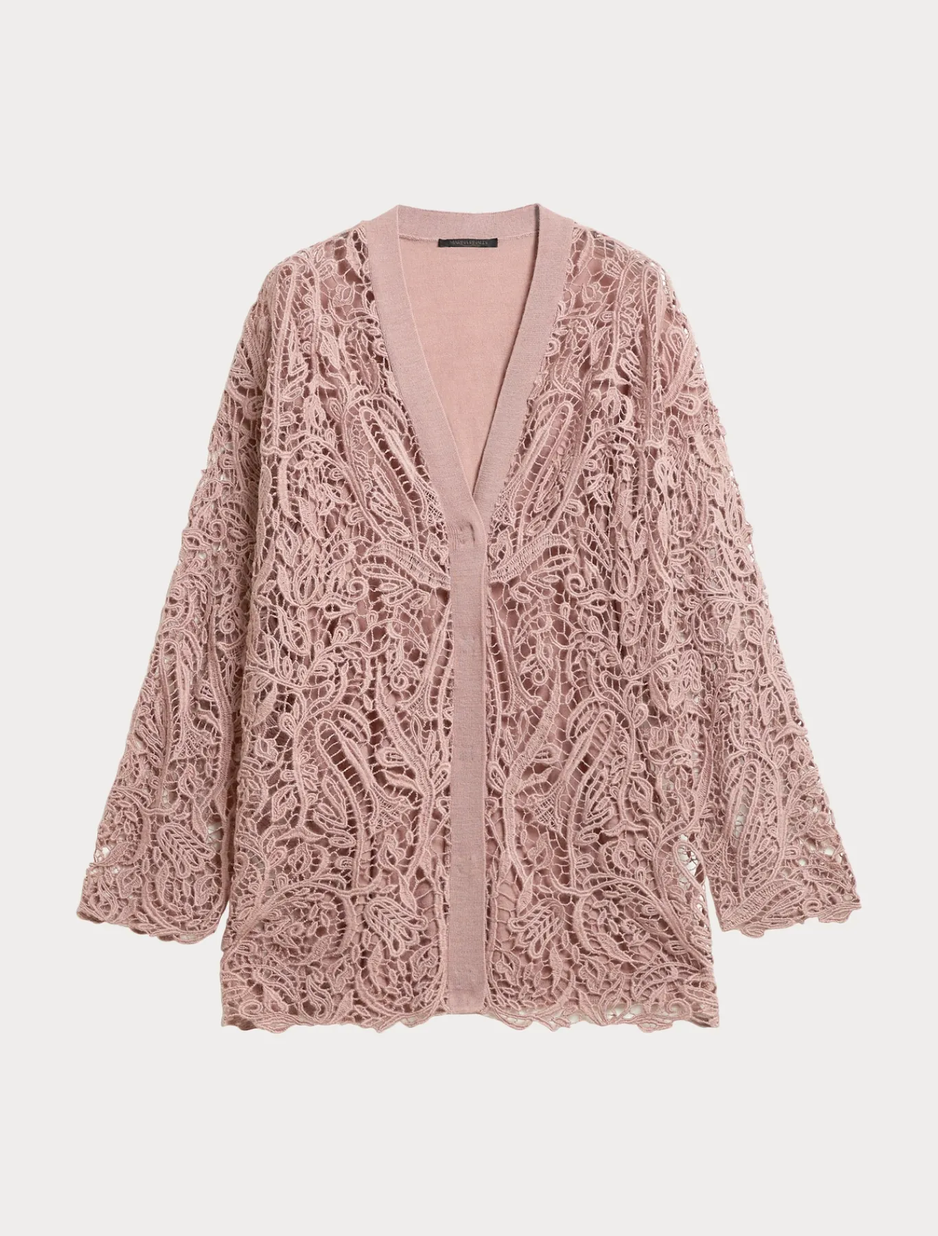 Marina Rinaldi Maglieria | Maglieria*Cardigan in maglia con ricamo CIPRIA