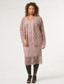 Marina Rinaldi Maglieria | Maglieria*Cardigan in maglia con ricamo CIPRIA