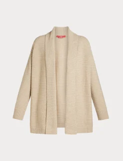 Marina Rinaldi Maglieria | Maglieria*Cardigan in misto cachemire BEIGE