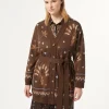 Marina Rinaldi Maglieria | Maglieria*Cardigan in misto lana MARRONE