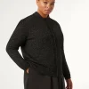 Marina Rinaldi Maglieria | Maglieria*Cardigan in misto lana e lurex NERO