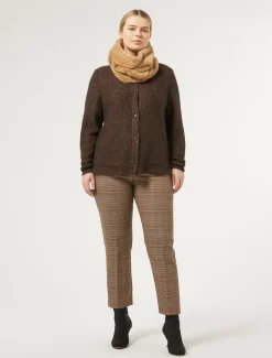 Marina Rinaldi Maglieria | Maglieria*Cardigan in mohair e paillettes TESTAMORO