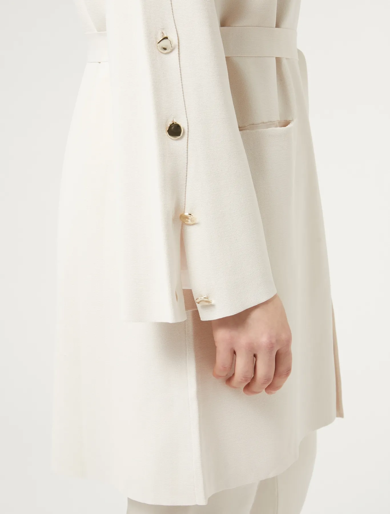 Marina Rinaldi Maglieria | Maglieria*Cardigan in viscosa BIANCOAVORIO