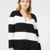 Marina Rinaldi Maglieria | Maglieria*Cardigan in viscosa stretch NERO