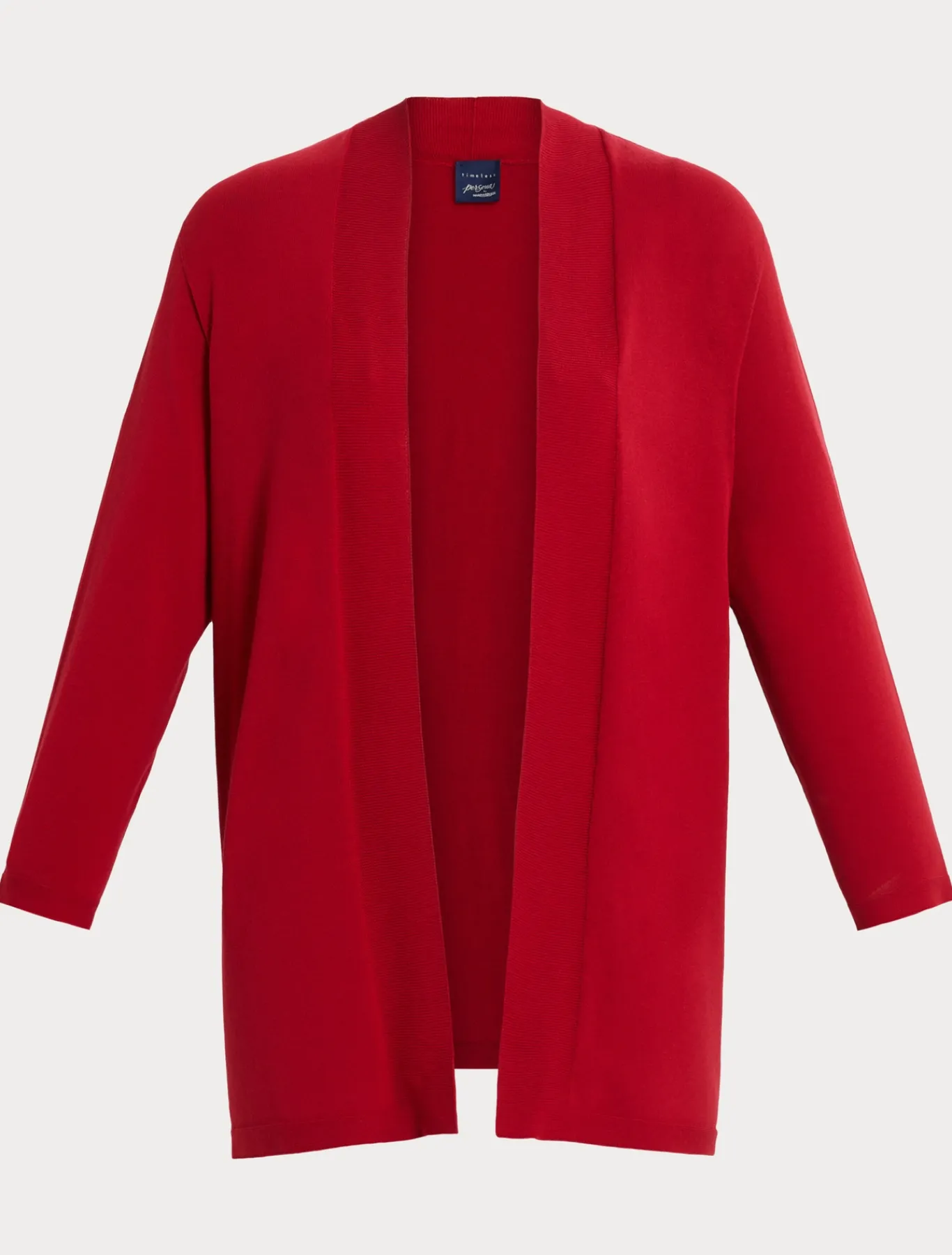 Marina Rinaldi Maglieria | Maglieria*Cardigan in viscosa stretch crêpe ROSSO