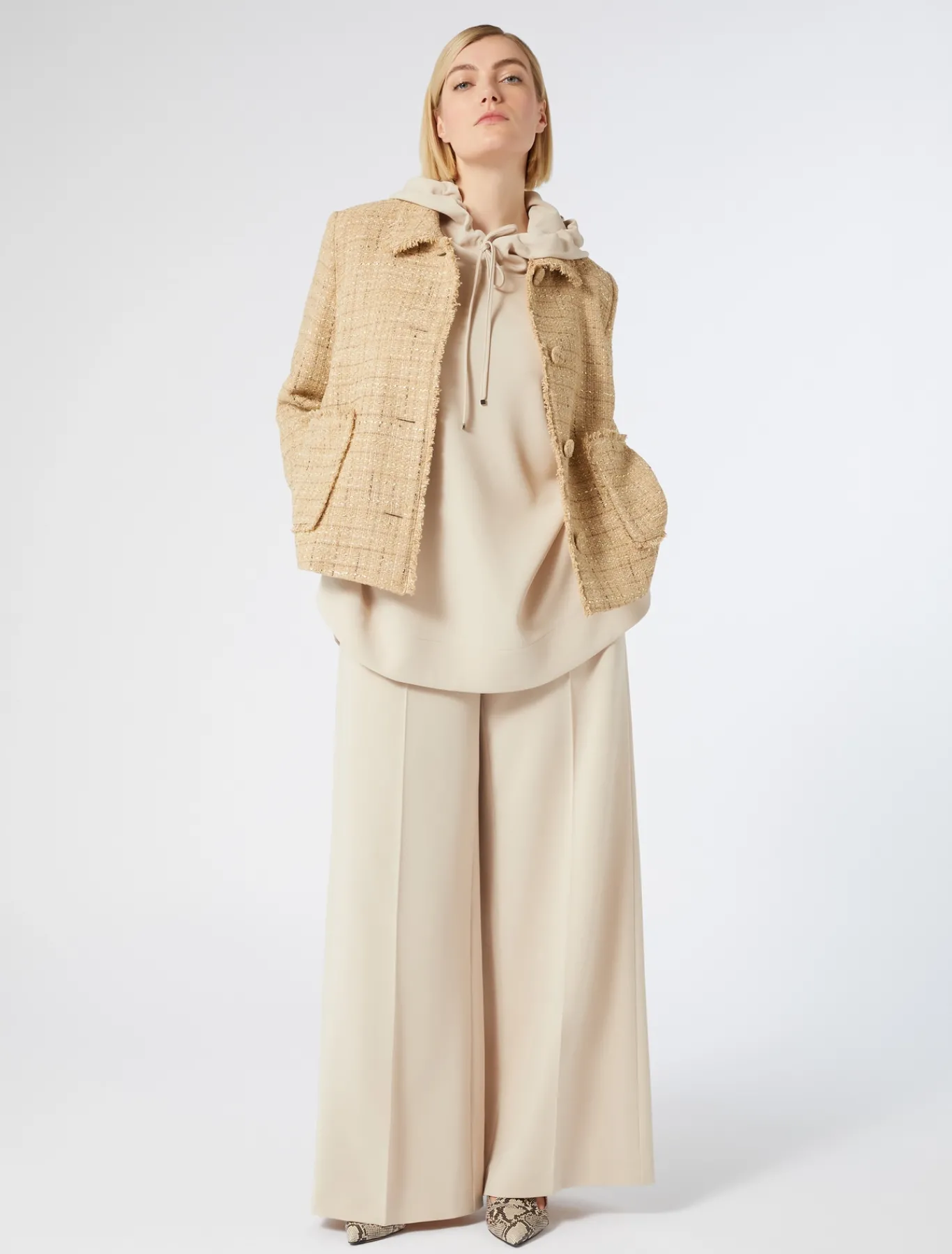 Marina Rinaldi Camicie & Bluse | Camicie & Bluse*Casacca in cady triacetato BEIGE