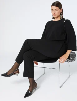 Marina Rinaldi Camicie & Bluse | Camicie & Bluse*Casacca in cady triacetato NERO