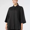 Marina Rinaldi Camicie & Bluse | Camicie & Bluse*Casacca in lino NERO