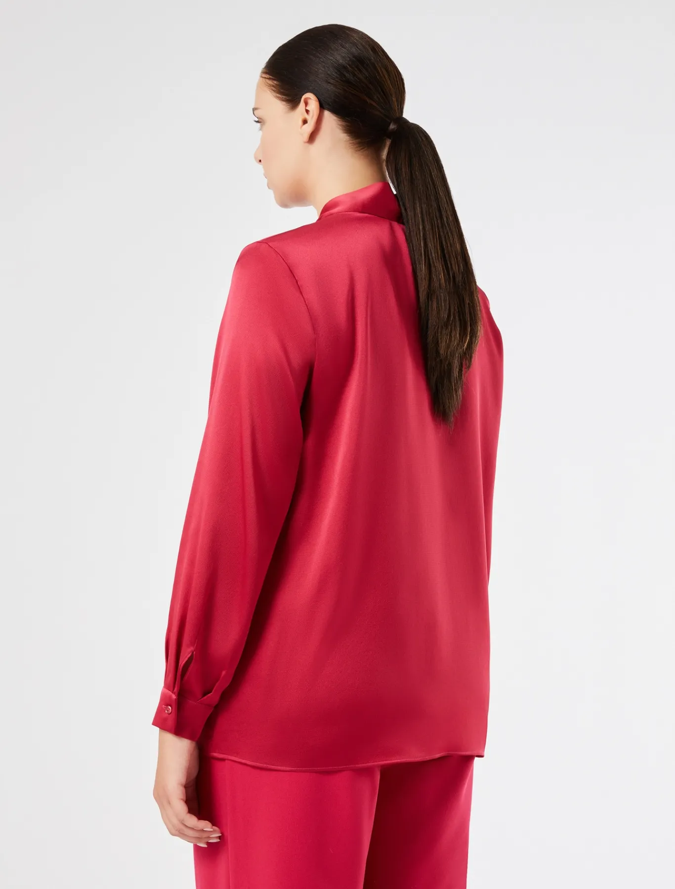 Marina Rinaldi Camicie & Bluse | Camicie & Bluse*Casacca in raso ROSSO