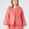 Marina Rinaldi Bluse | Camicie & Bluse*Casacca in shantung di seta ROSSO