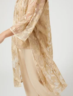 Marina Rinaldi Bluse | Collezione Elegante*Casacca in tulle ricamato OROCHIARO