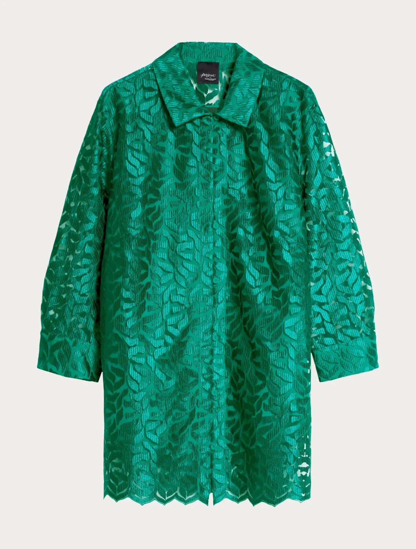Marina Rinaldi Bluse | Camicie & Bluse*Casacca in tulle ricamato GIADA