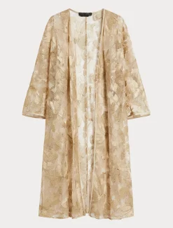 Marina Rinaldi Bluse | Collezione Elegante*Casacca in tulle ricamato OROCHIARO