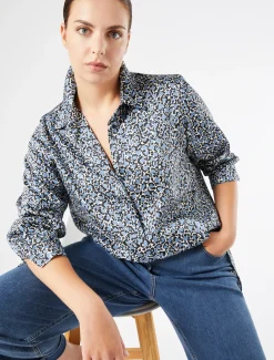 Marina Rinaldi Camicie & Bluse | Camicie & Bluse*Casacca in twill AZZURRO