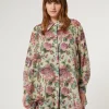 Marina Rinaldi Camicie & Bluse | Camicie & Bluse*Casacca in voile di cotone e seta GIALLOTENUE