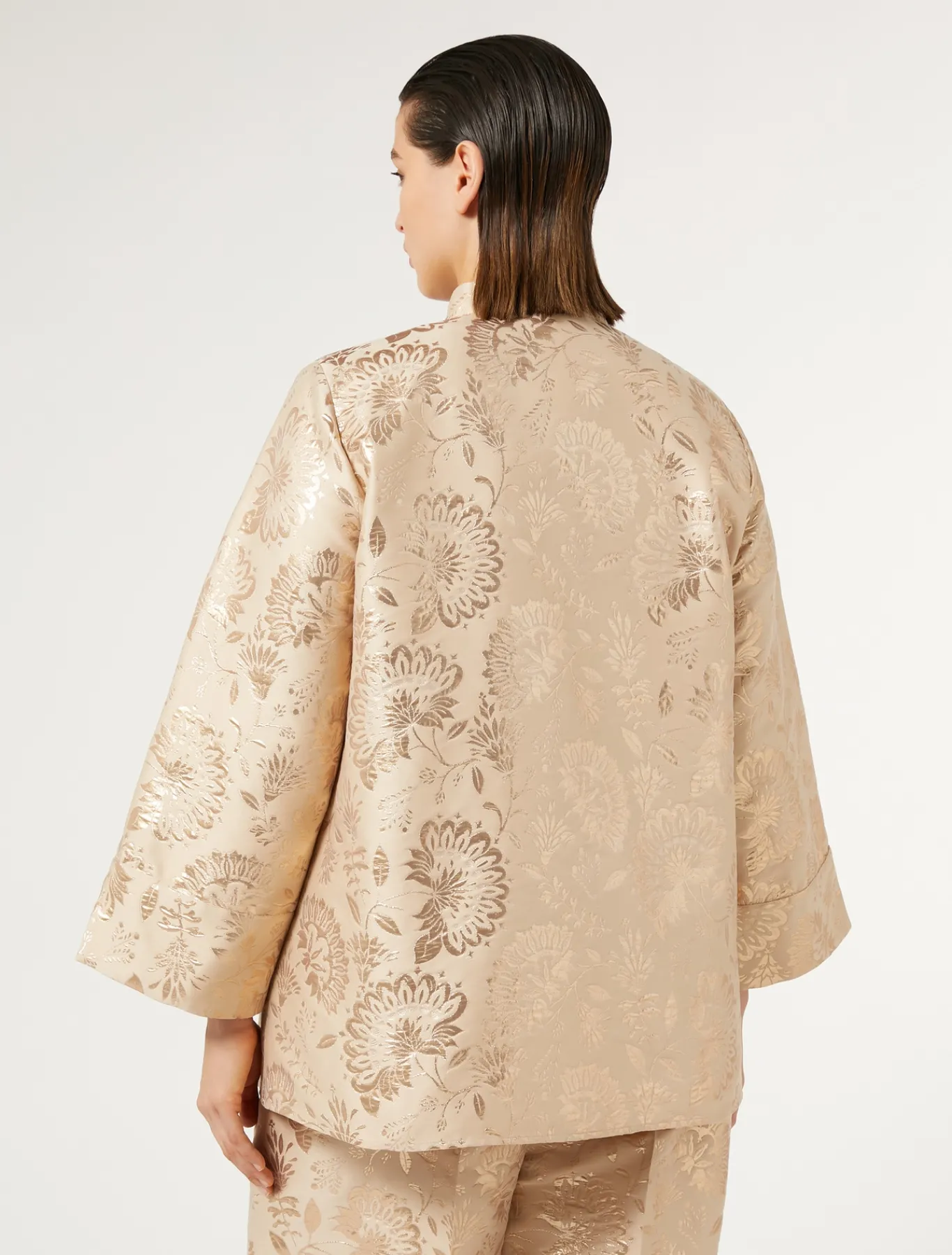 Marina Rinaldi Bluse | Camicie & Bluse*Casacca jacquard MIELE