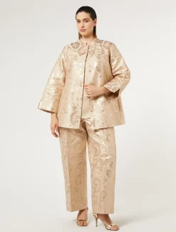 Marina Rinaldi Bluse | Camicie & Bluse*Casacca jacquard MIELE