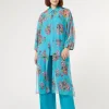 Marina Rinaldi Bluse | Camicie & Bluse*Casacca lunga e top TURCHESE